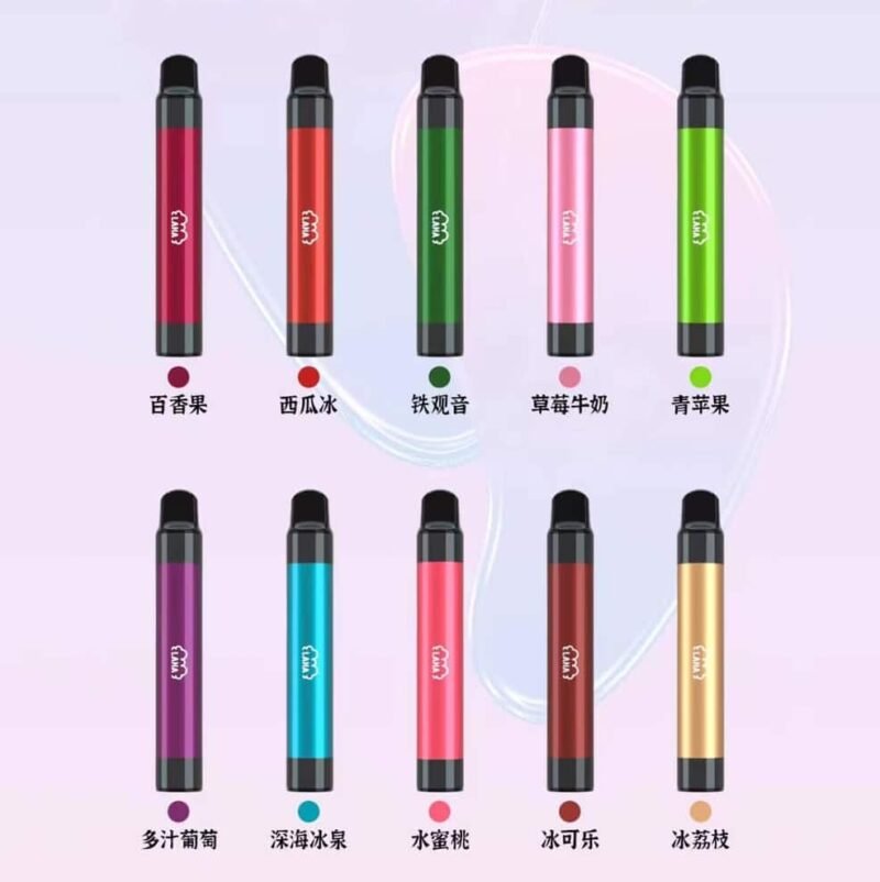 LANA 一次性電子煙 2000口丨19口味 | 3.5%尼古丁 | Type-C快充：圖片 5