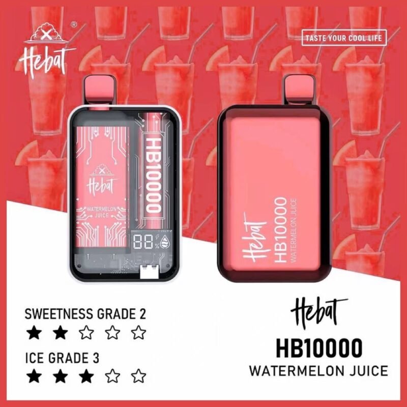 HEBAT喜貝10000口拋棄式電子煙 | 5%尼古丁：圖片 3