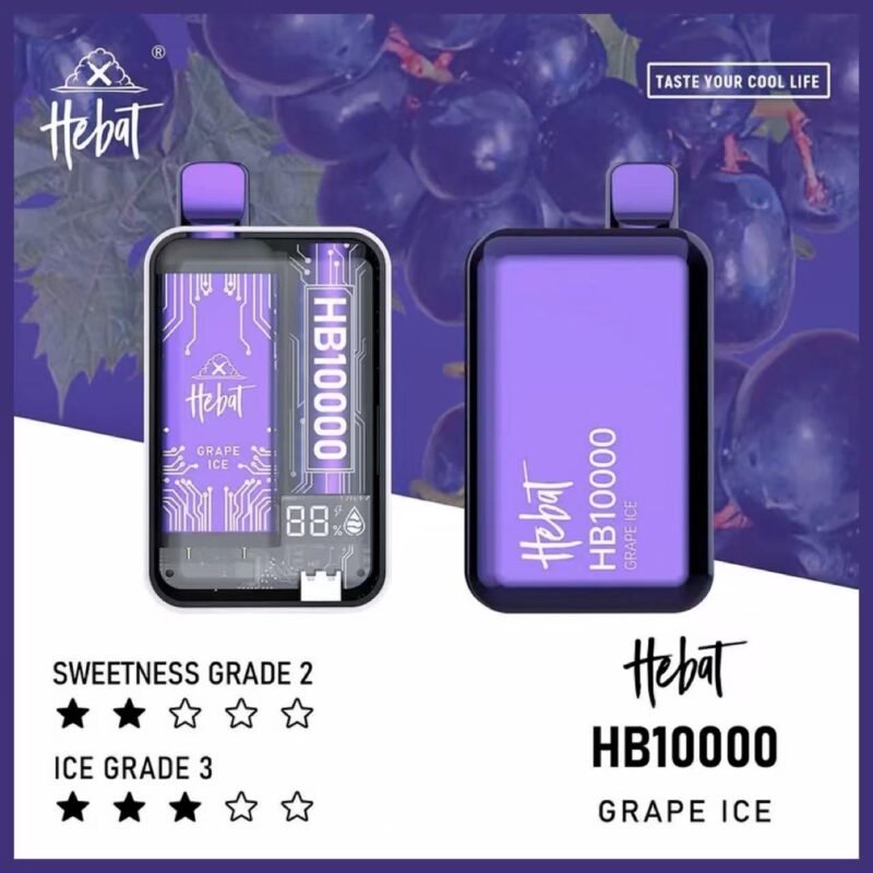 HEBAT喜貝10000口拋棄式電子煙 | 5%尼古丁：圖片 4