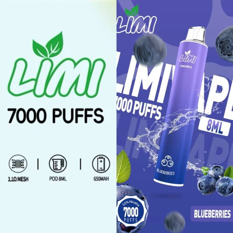 LIMI 7000口 拋棄式電子煙  |  一次性霧化棒 可充電電子煙：圖片 8