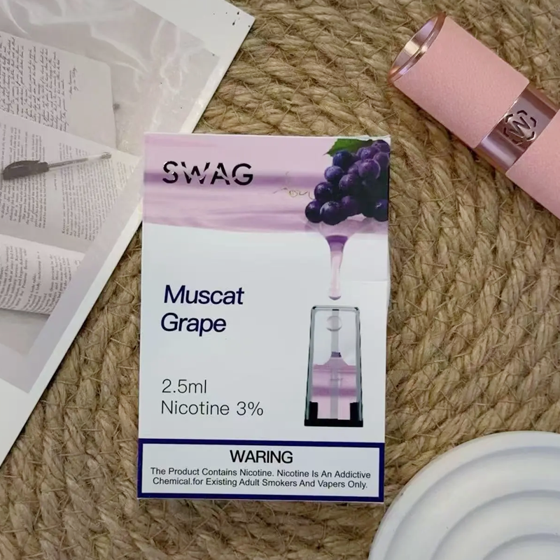 【買五送主機】SWAG通用一代電子煙煙彈 – 18種口味，暢享順滑體驗：圖片 4