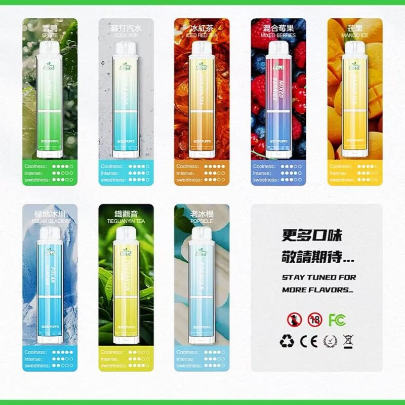 LIMI 8000口｜超長續航拋棄式電子煙：圖片 8